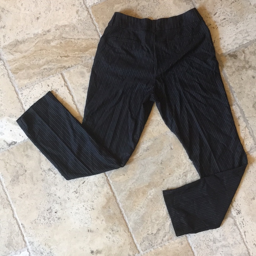 Lee Black pinstripe pants